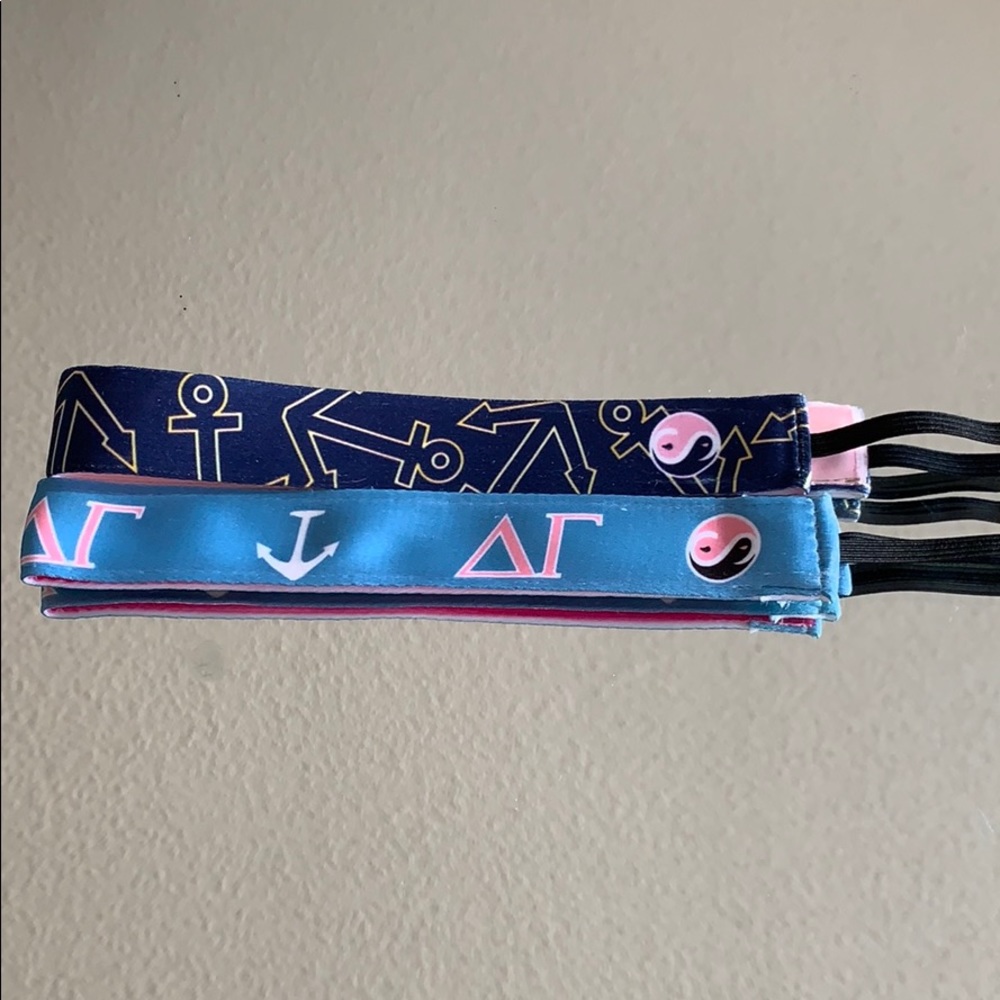 Two Pack of Delta Gamma Sweaty Bands